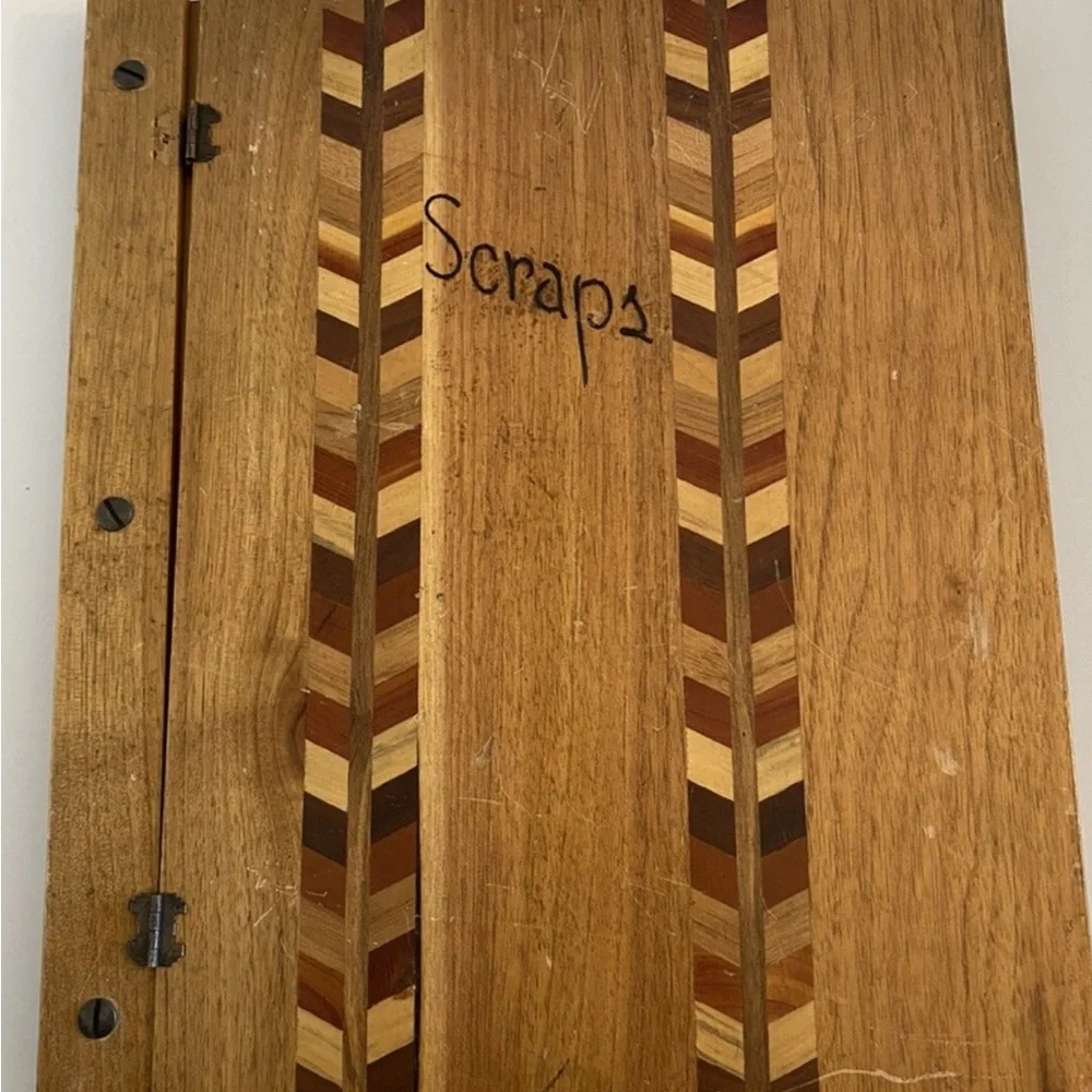 Vintage 1941, Wooden Scrapbook Binder